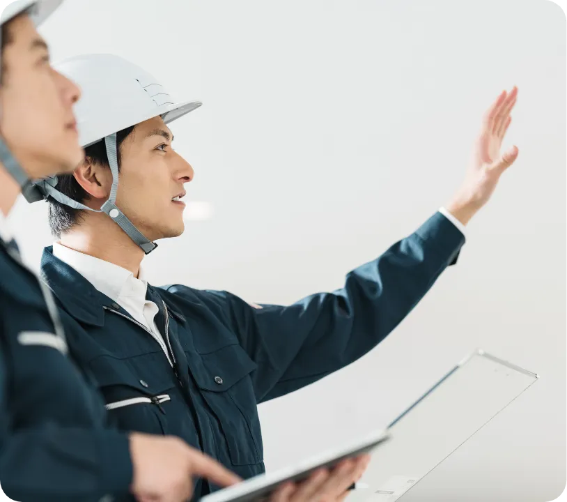 細部まで行き届く品質管理